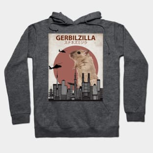 Gerbilzilla - Giant Gerbil Monster Hoodie